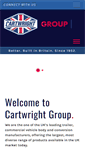 Mobile Screenshot of cartwright-group.co.uk